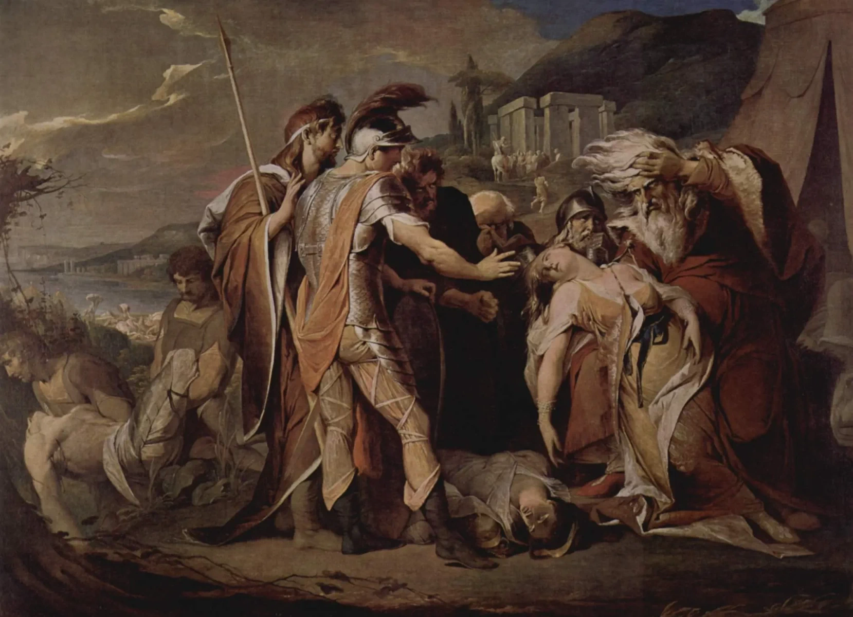 Il re Lear piange Cordelia